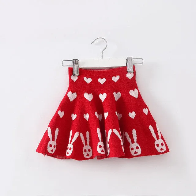 2017 New Girls Spring & Summer Solid Skirts Girls High Waist tutu Skirt Baby Girls Party Skirts Kids Brand ,LC082