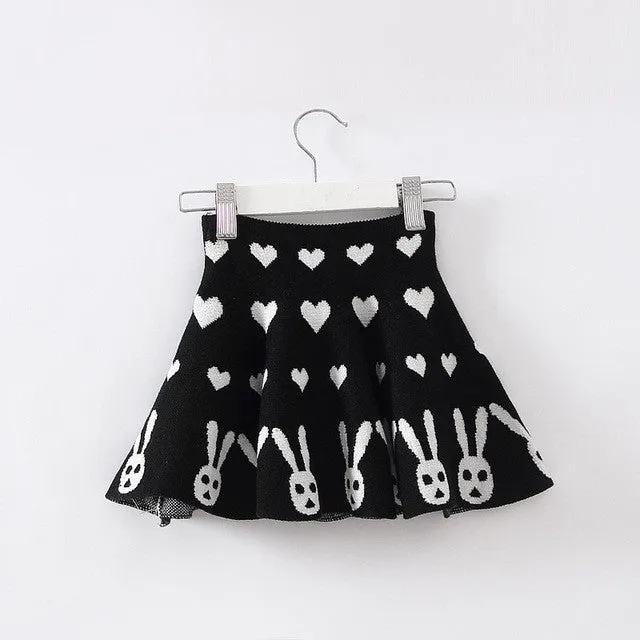 2017 New Girls Spring & Summer Solid Skirts Girls High Waist tutu Skirt Baby Girls Party Skirts Kids Brand ,LC082