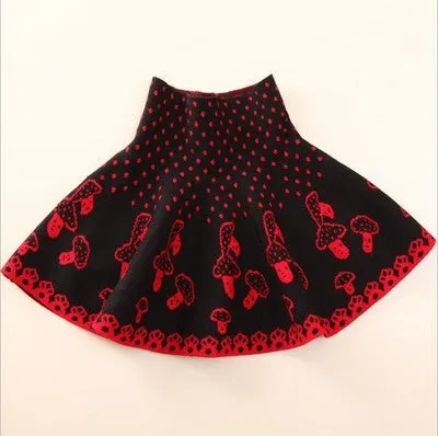 2017 New Girls Spring & Summer Solid Skirts Girls High Waist tutu Skirt Baby Girls Party Skirts Kids Brand ,LC082