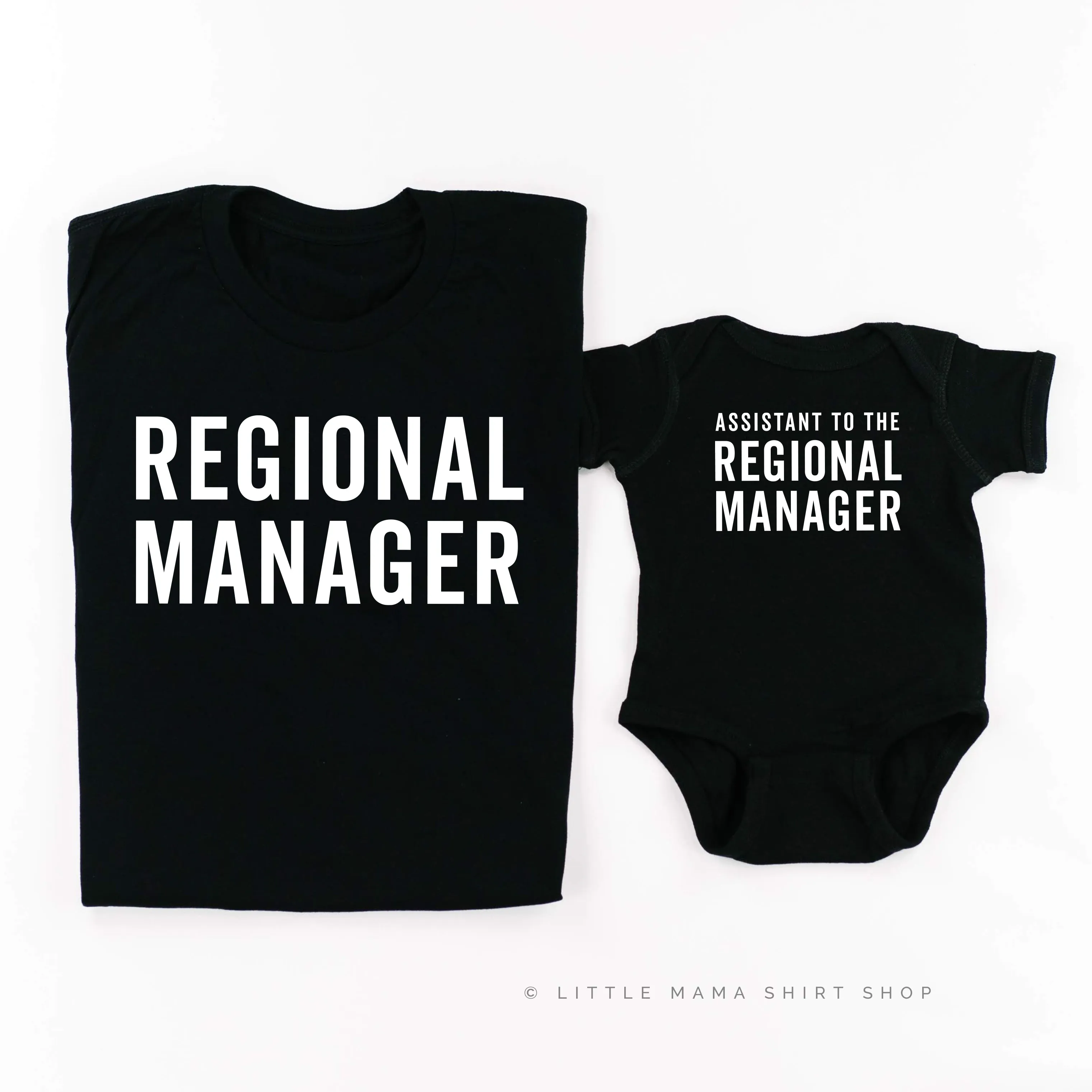 Assistant to the Regional Manager / Regional Manager - Set of 2 Shirts