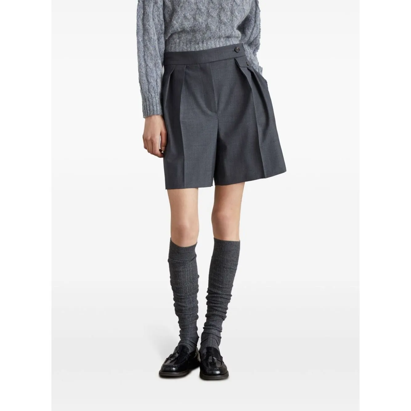 Brunello Cucinelli Shorts Grey