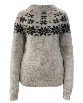 Fönn Wool Sweater Grey
