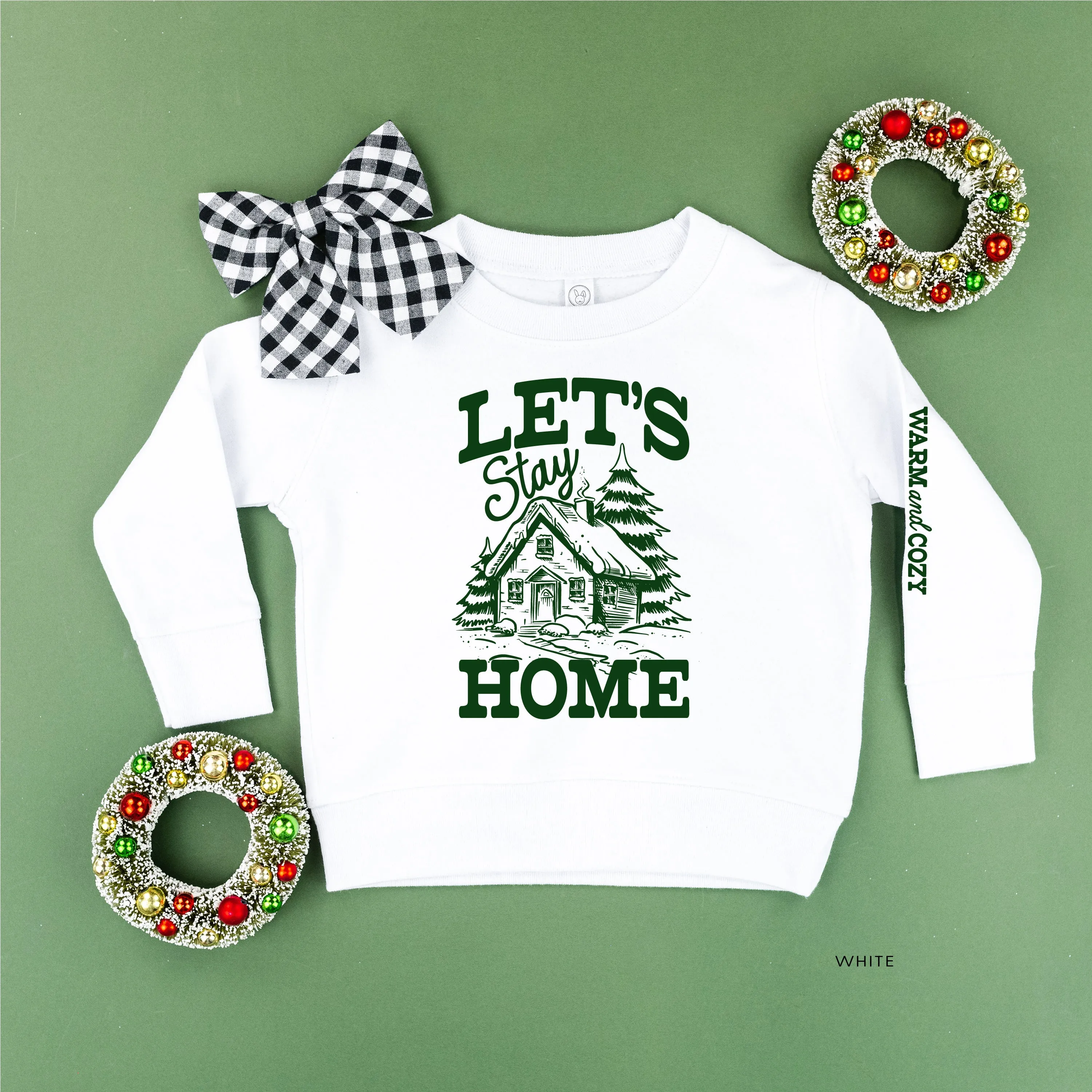 Let's Stay Home (sd) - Child Sweater