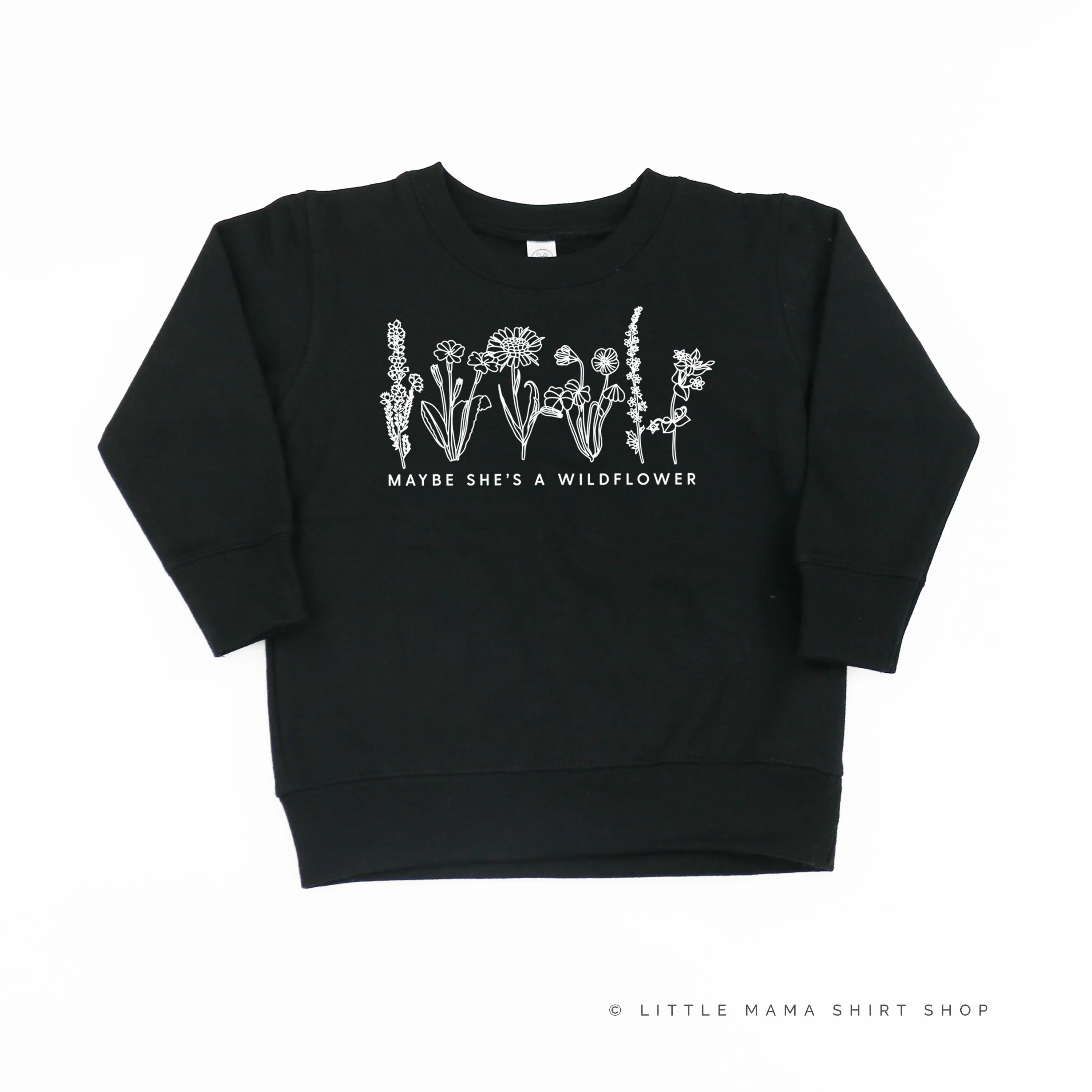 Maybe She's A Wildflower - Child Sweater
