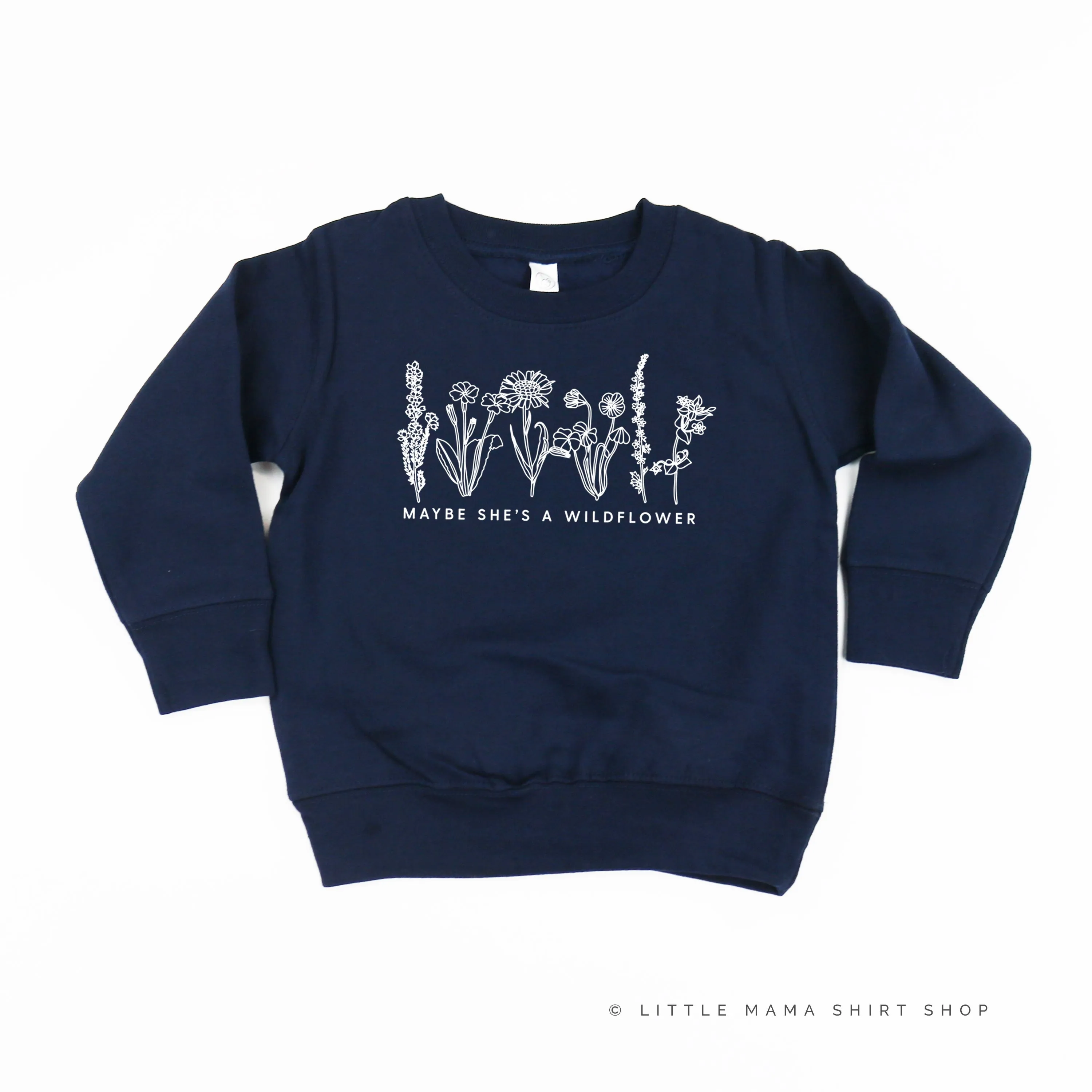 Maybe She's A Wildflower - Child Sweater