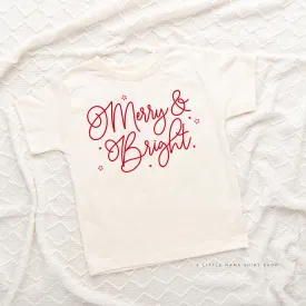 Merry And Bright - Child Tee