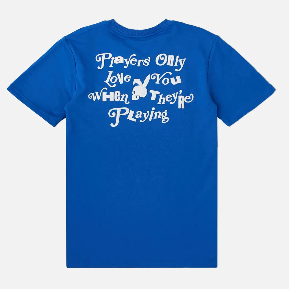 Playing T Shirt Blue