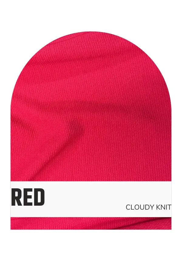 Red Knit Bottoms