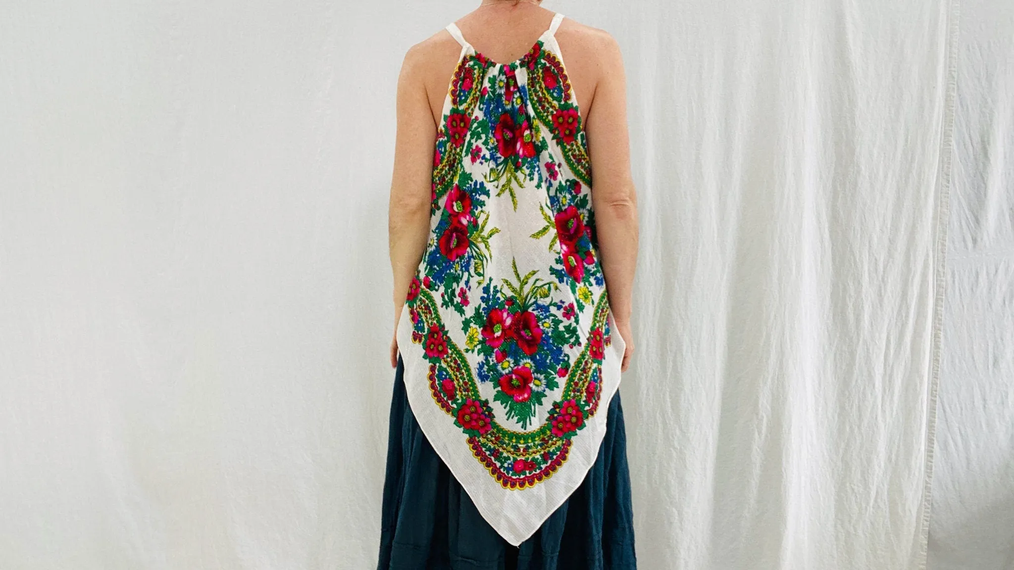 Scarf Dress. Tlacolula, Oaxaca, Mexico.