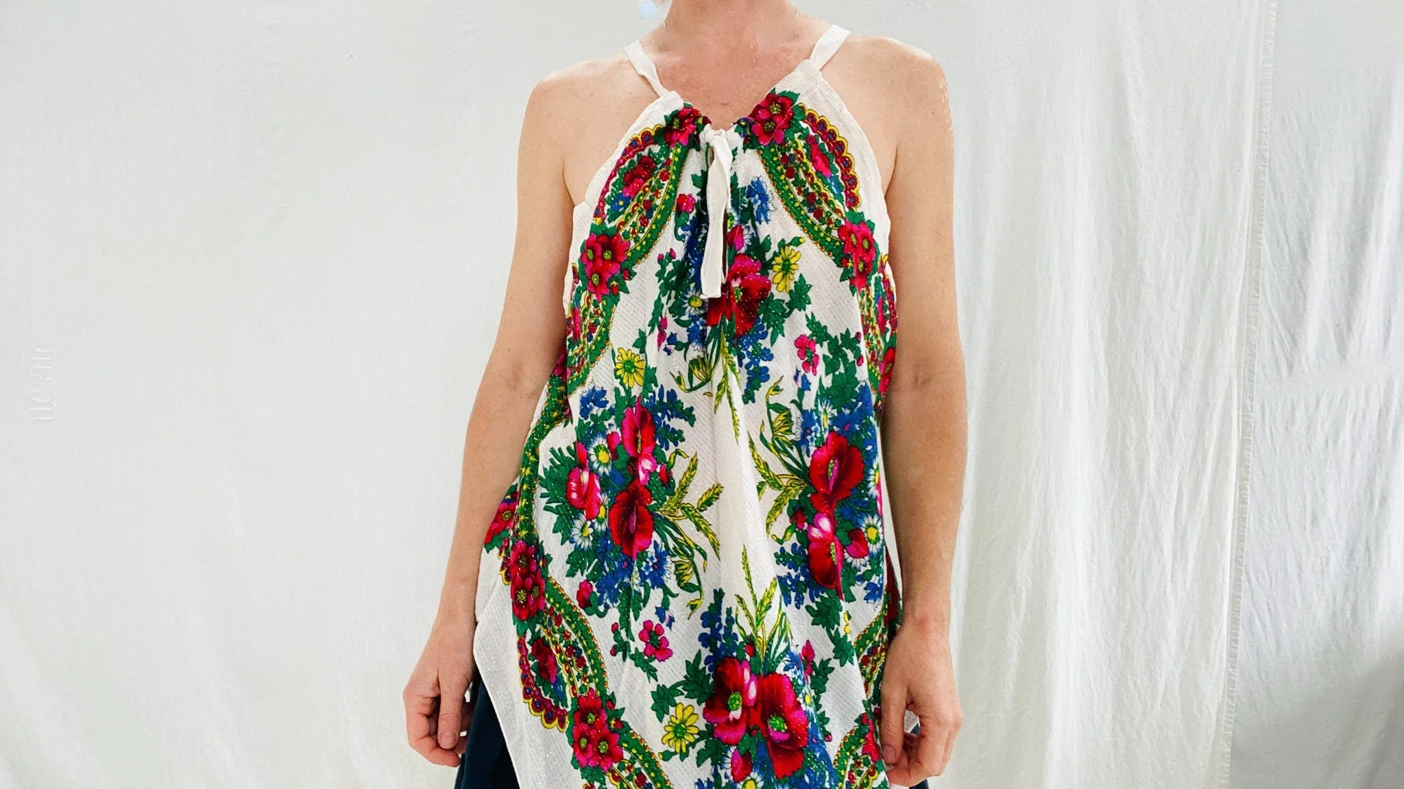 Scarf Dress. Tlacolula, Oaxaca, Mexico.
