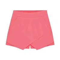 Shorts for women 2017 Skirts Short Ladies Shorts Women Shorts with high waist Bright Mini Asymmetrical 6 Candy Colors