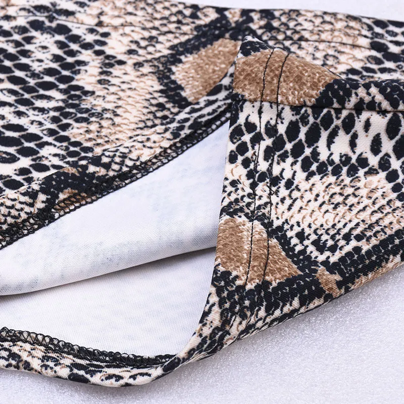 snake scales tube top