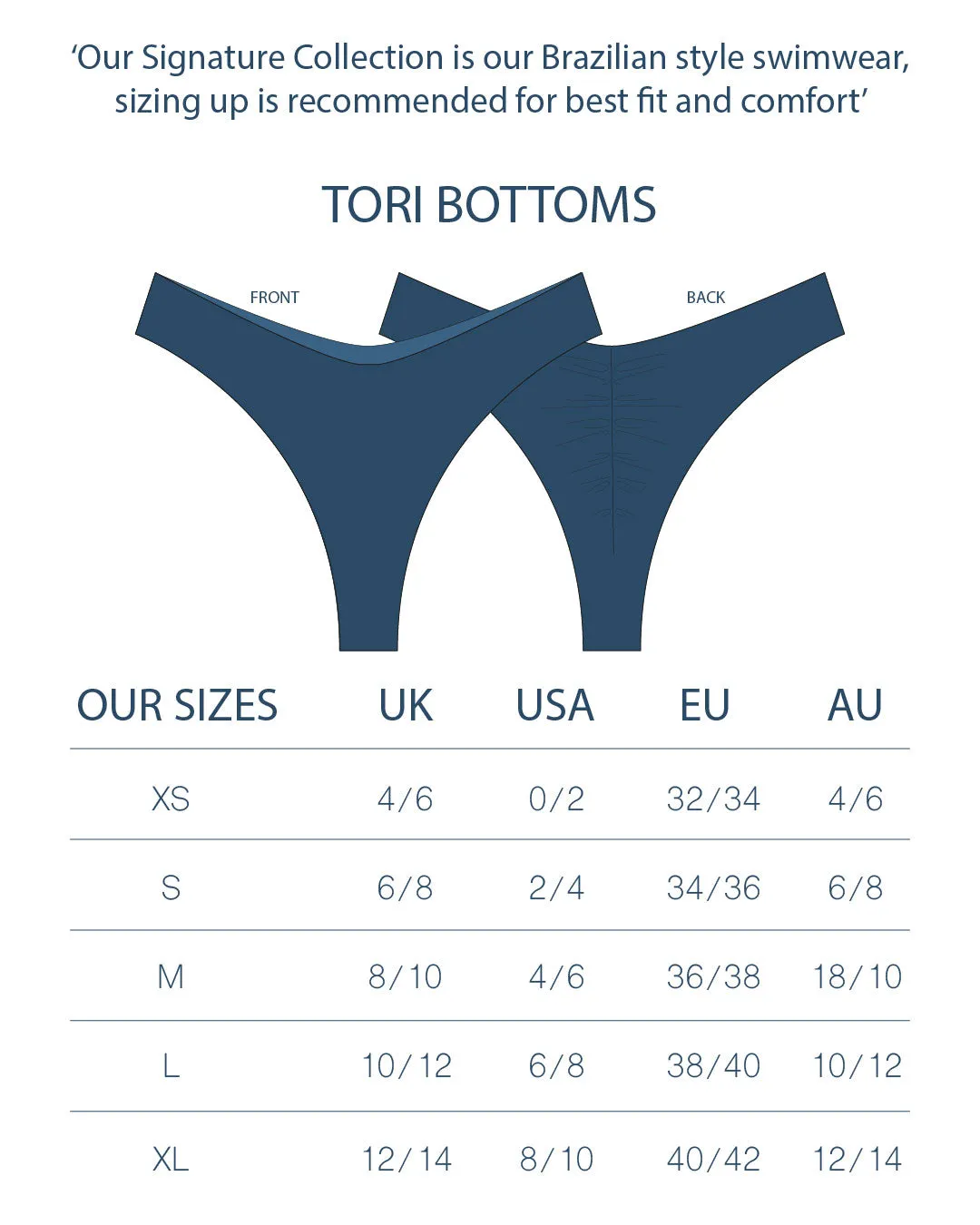 Tori Bottoms - Burnt Orange