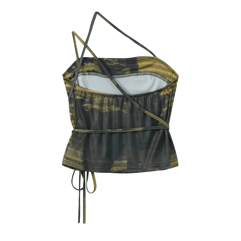 Verde Deep Washed Crop Top