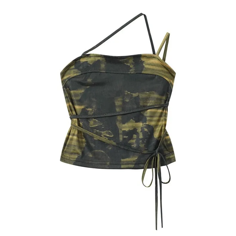 Verde Deep Washed Crop Top