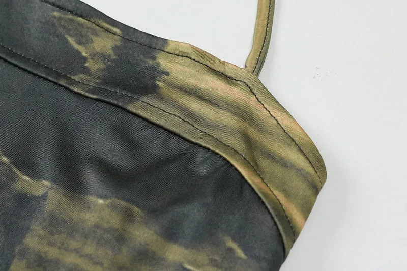 Verde Deep Washed Crop Top