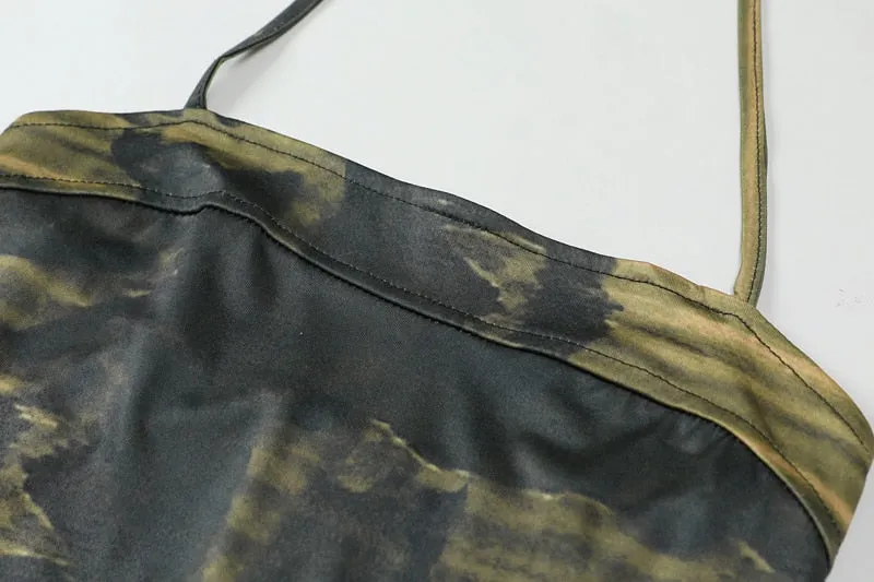 Verde Deep Washed Crop Top
