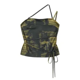 Verde Deep Washed Crop Top