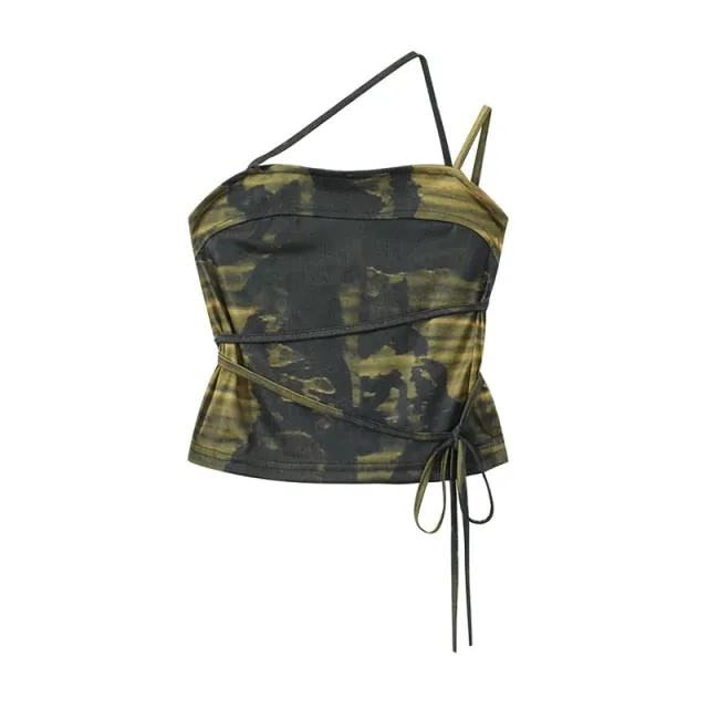 Verde Deep Washed Crop Top