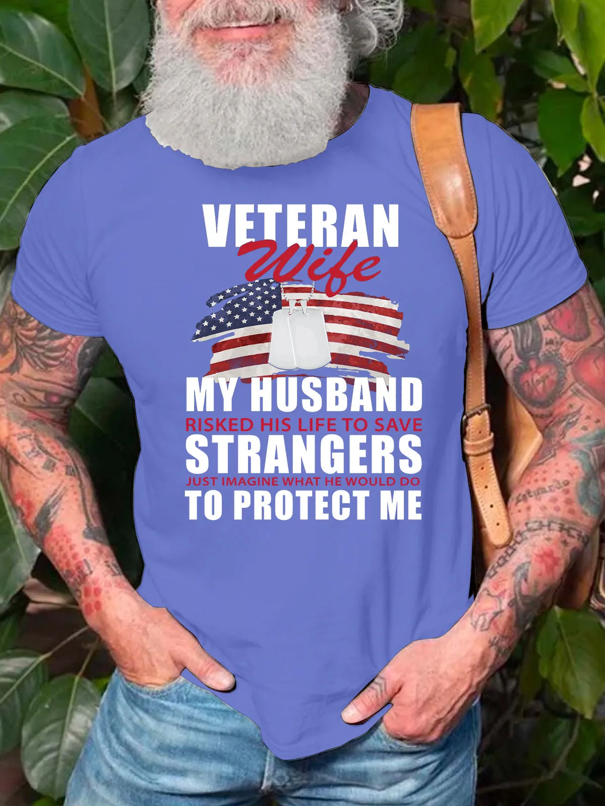 Veteran Wife Men T-Shirt